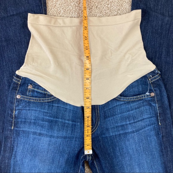 7FAM Boot Cut Maternity Jeans 29 Petite - Picture 4 of 15